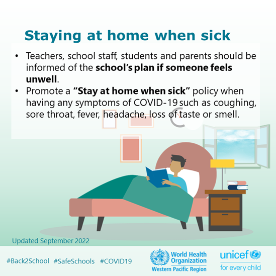 Graphics on COVID-19 and schools